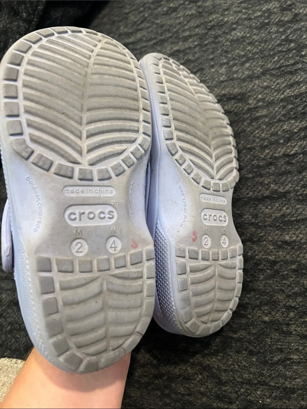 CROCS worn good